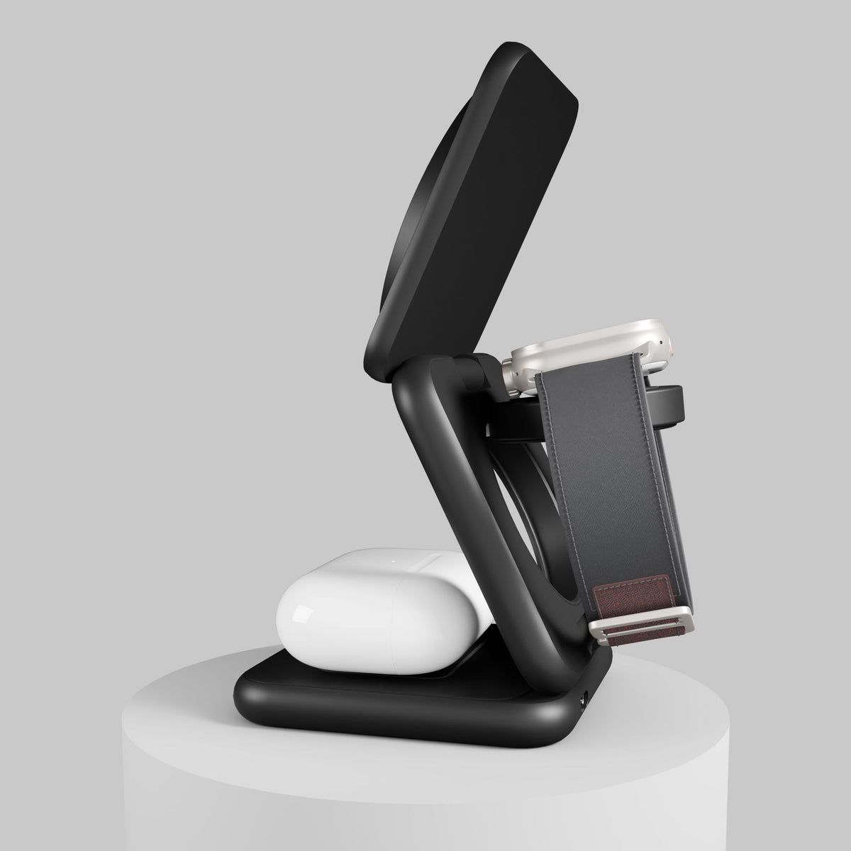 Qi2 3-in-1 Folding Wireless Charging Stand